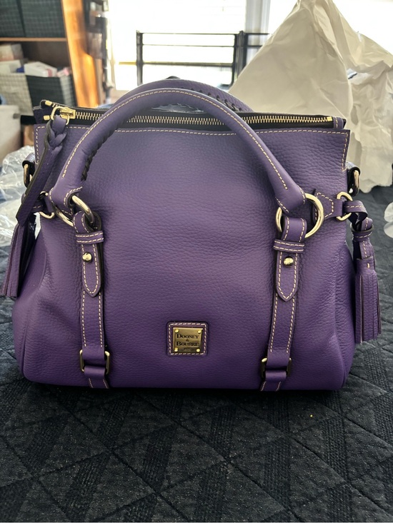 Dooney & Bourke Handbags - DOONEY & BOURKE || small satchel amethyst